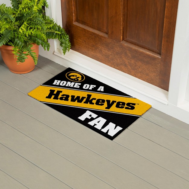 Evergreen University Of Iowa Pvc Mat Color