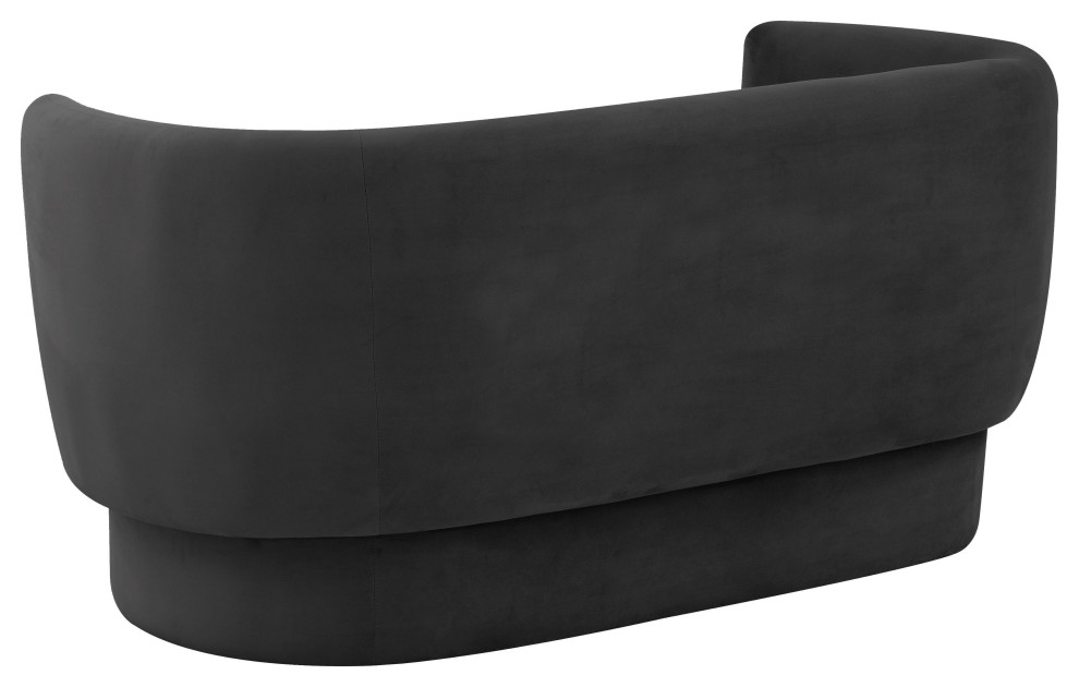 Isabella Velvet Loveseat   Contemporary   Loveseats   by TOV Furniture  Houzz