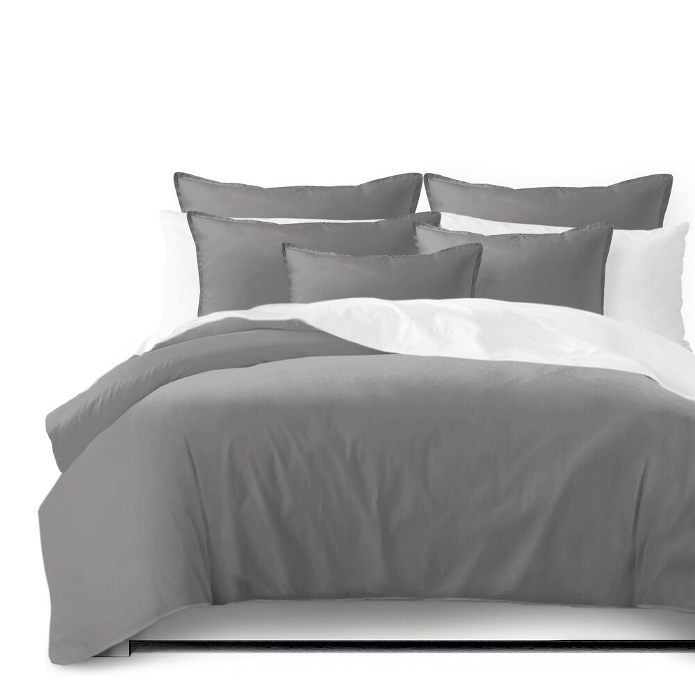 St Anne Dove Gray Coverlet and Pillow Sham(s) Set