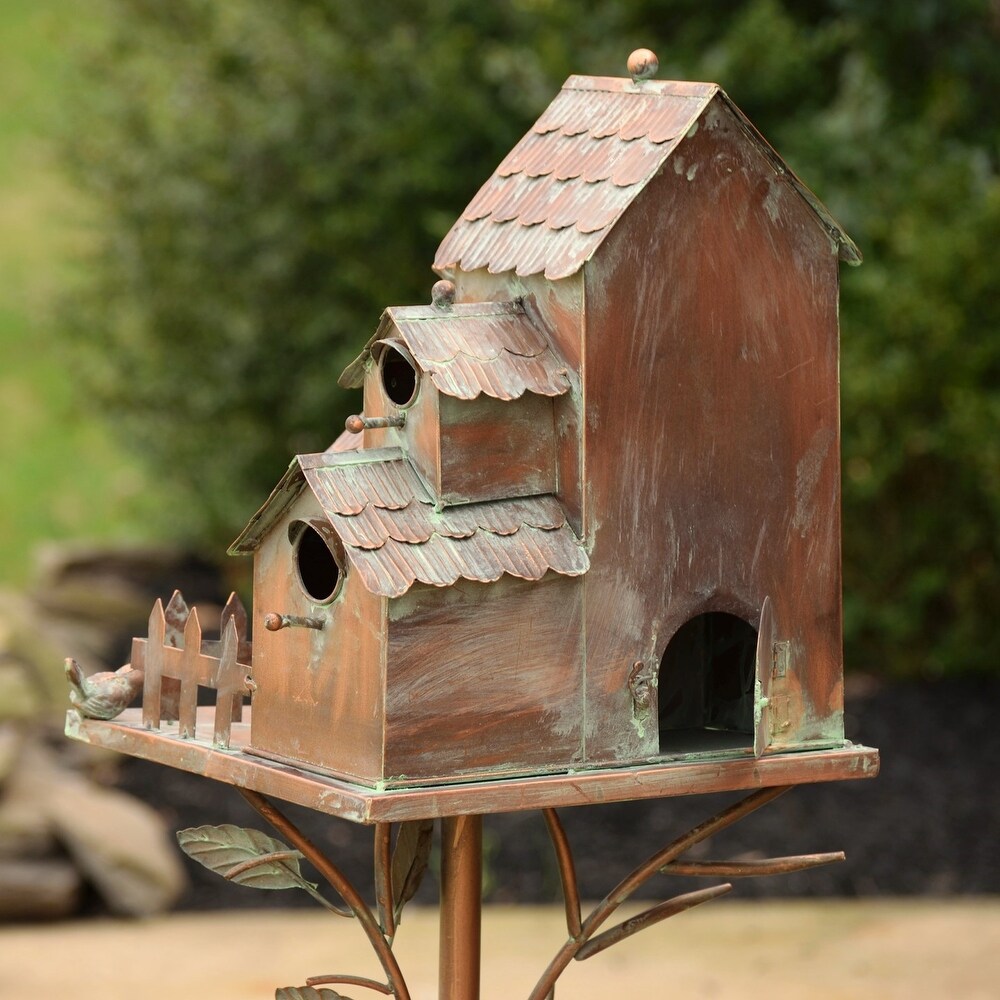 Country Style Iron Birdhouse \