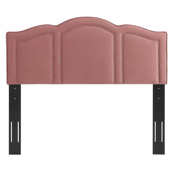 Cecilia King/California King Performance Velvet Headboard - - 33066603