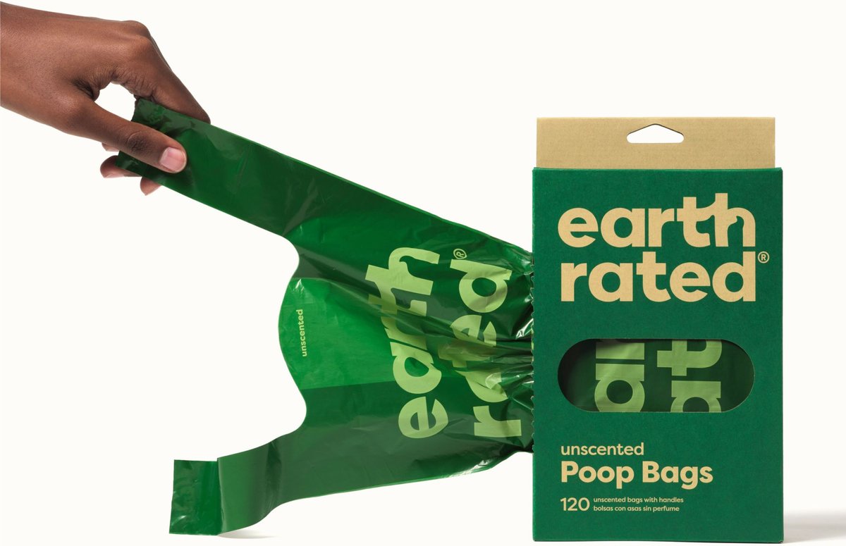 Earth Rated Dog Poop Bags with Handles