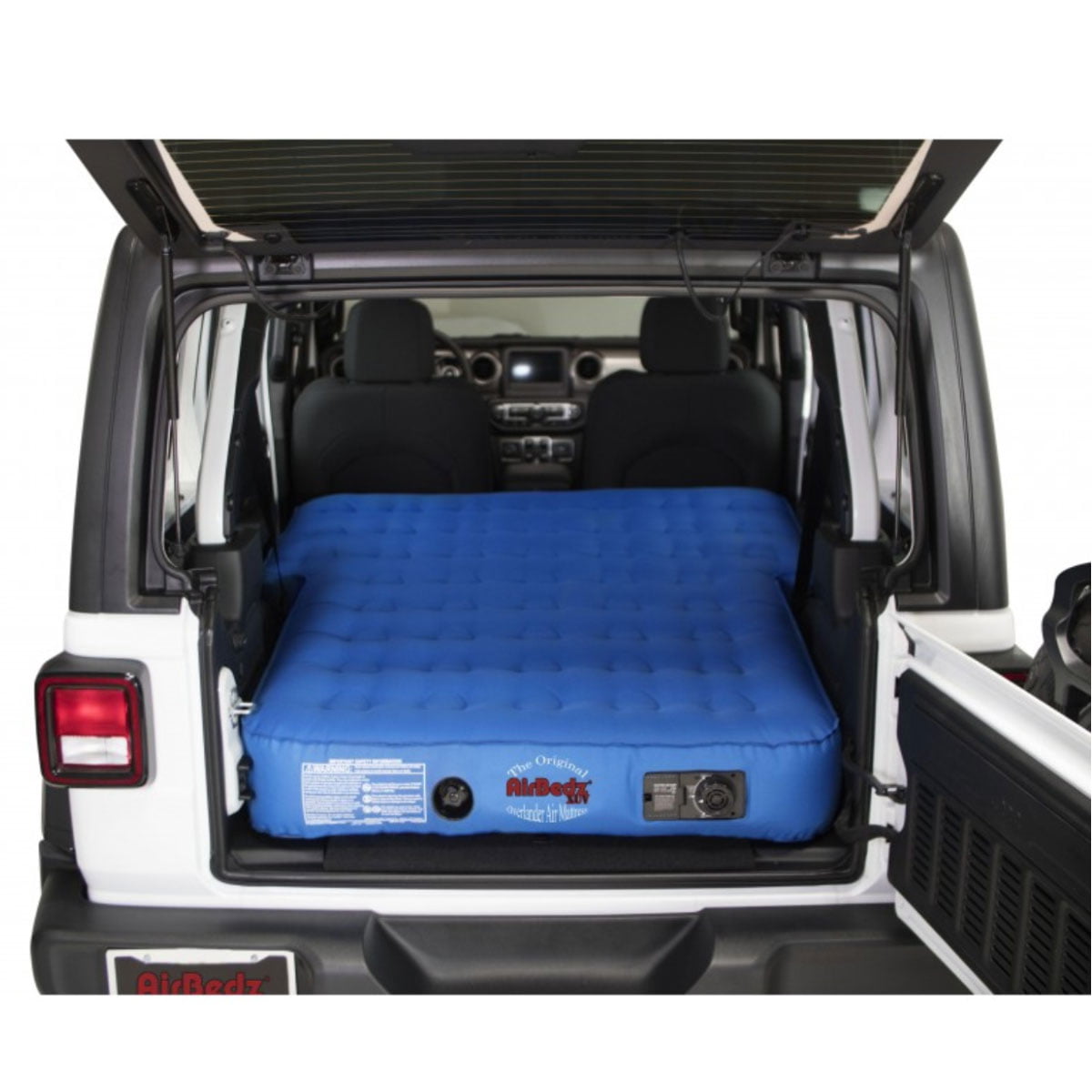 Airbedz AirBedz XUV JEEP， SUV and Crossover Vehicle Rear Seats Down Air Mattress， Built-In Rechargeable Battery Air Pump