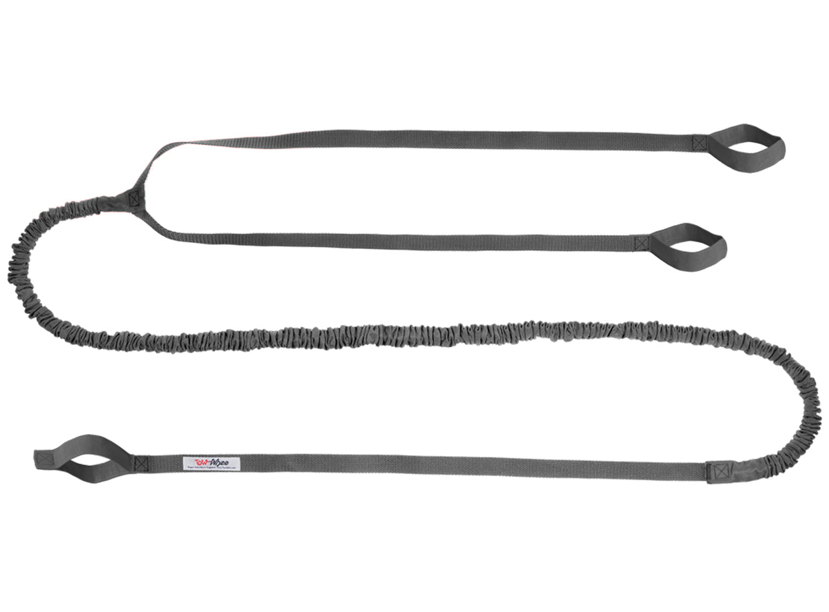 TowWhee MoTowWhee Adventure Tow Strap - Heavy/Motorcycle Tune - Black