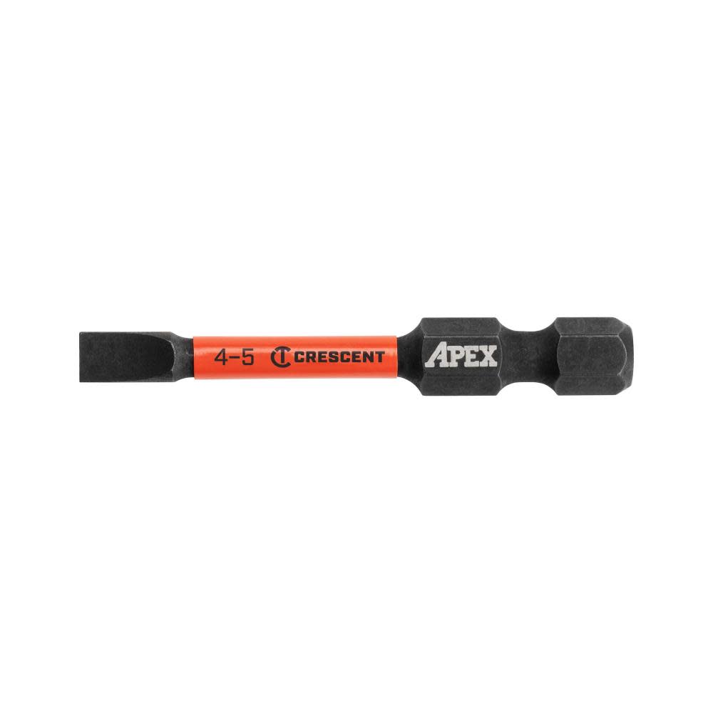 CRESCENT APEX Slotted Vortex Impact Power Bit 4-5 x 2 ;