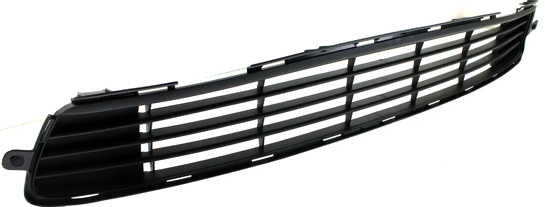 Bumper Grille Compatible With 2011-2013 Toyota Corolla Front Textured Black