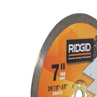 RIDGID 7 in. Continuous Diamond Blade HD-CT70CP