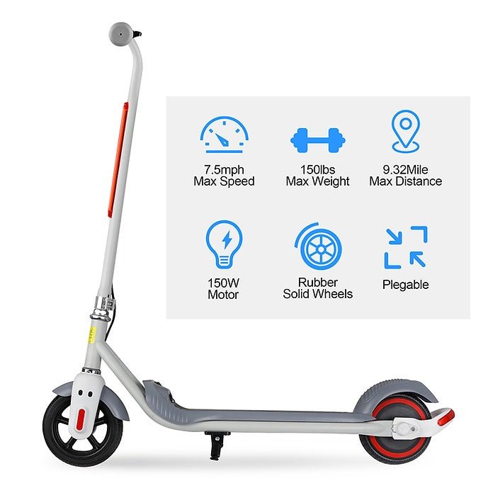 Innovative 150W Motorized Electric Lightweight Scooter For Kids