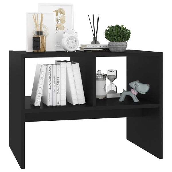 vidaXL Side Table Black 24