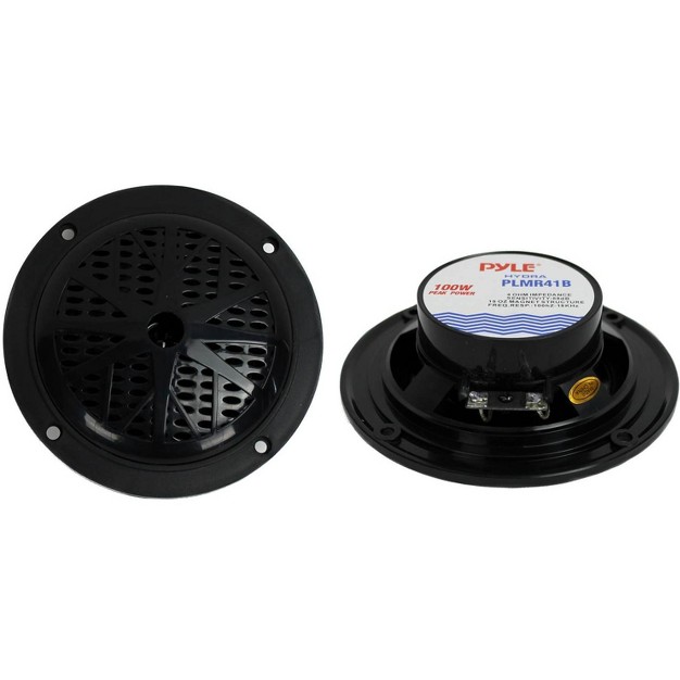 200w Dual Cone Waterproof Marine Boat Stereo Speakers 2 Pairs