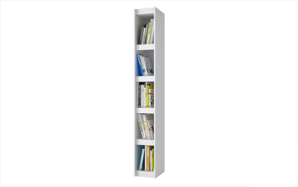 Manhattan Comfort Valuable Parana Bookcase 1.0  5 Shelves   Transitional   Bookcases   by Manhattan Comfort  Houzz