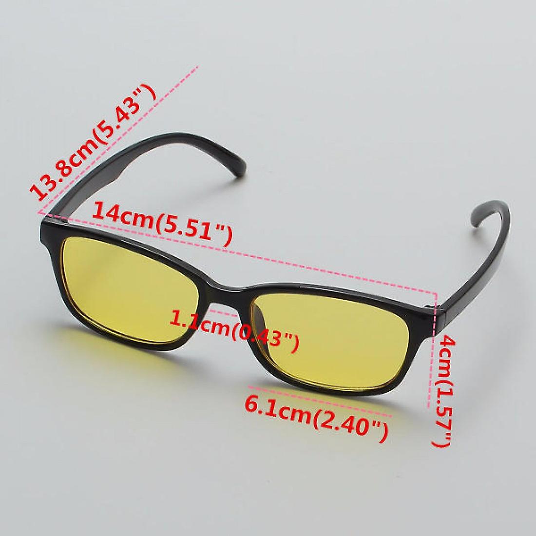 Black Safty Glasses Radiation Uv Protection Eyeglasseess Anti-fatigue Goggles