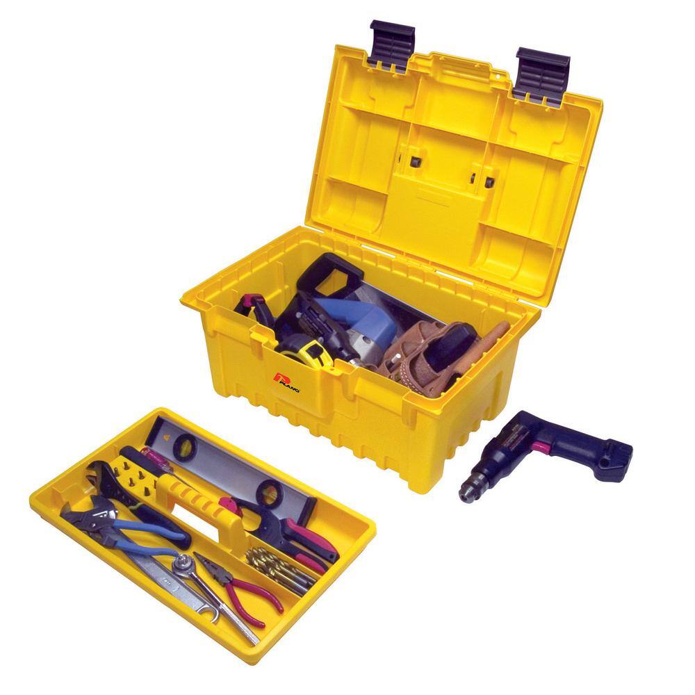 Plano 19 in. Power Tool Box with Tray 771000