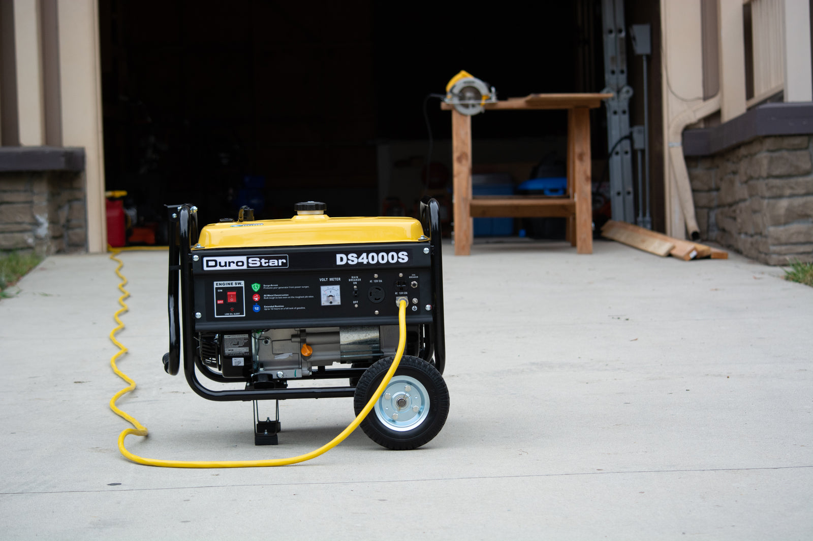 4,000 Watt Gasoline Portable RV Generator