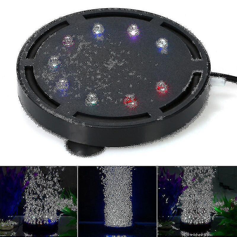 Aquarium Lighting Submersible Led Bubble Air Light Colorful Aquarium Decoration Fish Tank Bubbler La