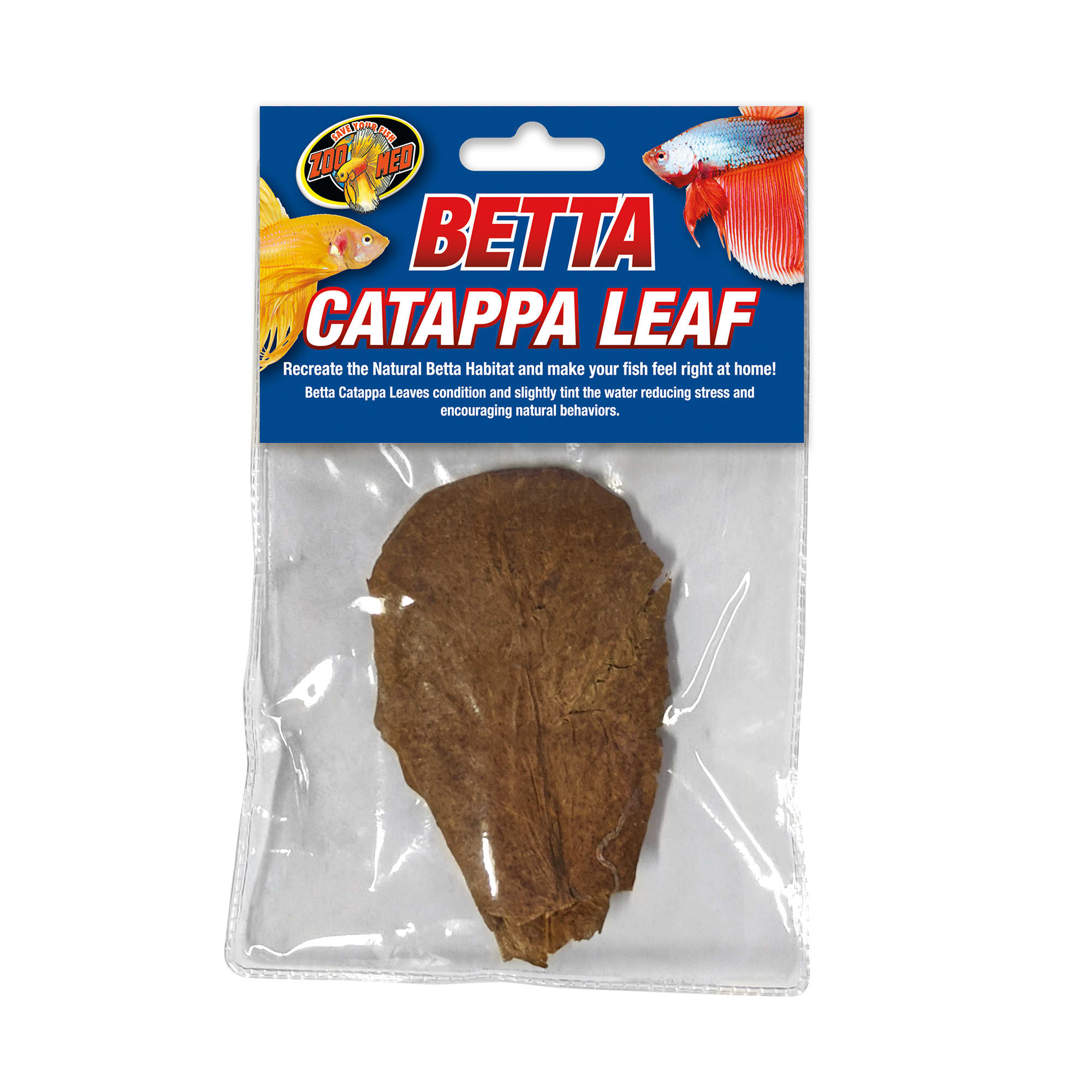 Zoo Med Betta Catappa Leaf， Count of 3