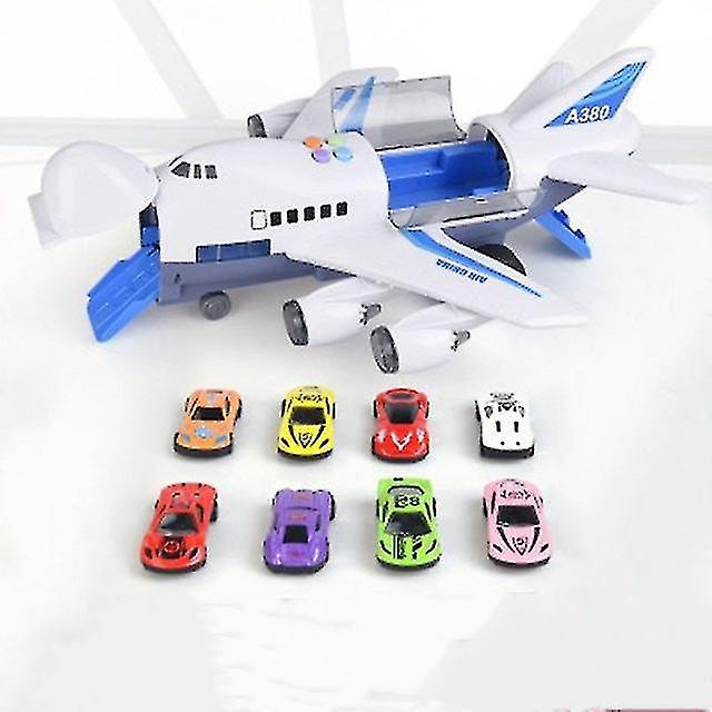 Toy Aircraft Music Story Simulation Track Inertia Children's Toy Aircraft Large Size Passenger Plane Kids Airliner Toy Car