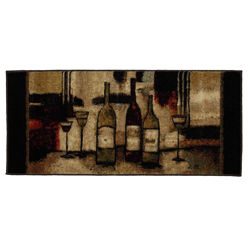 Mohawk® Home Wine and Glasses Kitchen Rug