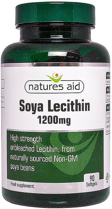 Nature's Aid Soya Lecithin 1200 mg 90 softgels