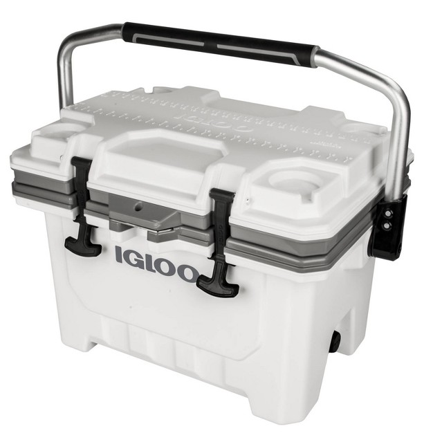 Igloo Imx Hard Sided 24qt Portable Cooler White