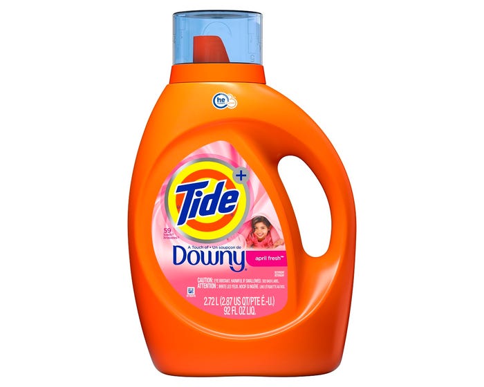 Tide Liquid HE with Touch of Downy April Fresh 92oz 59LD