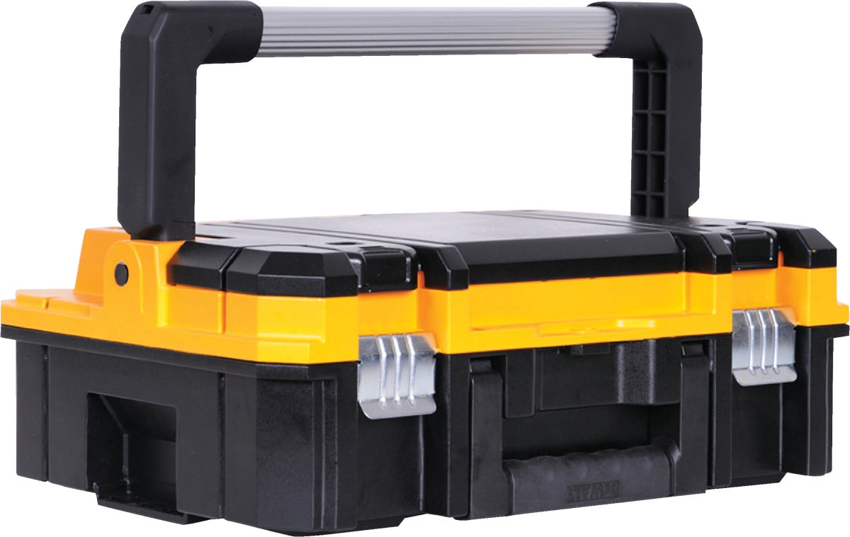 DW TSTAK I Toolbox with Long Handle 66 Lb. Black Yellow