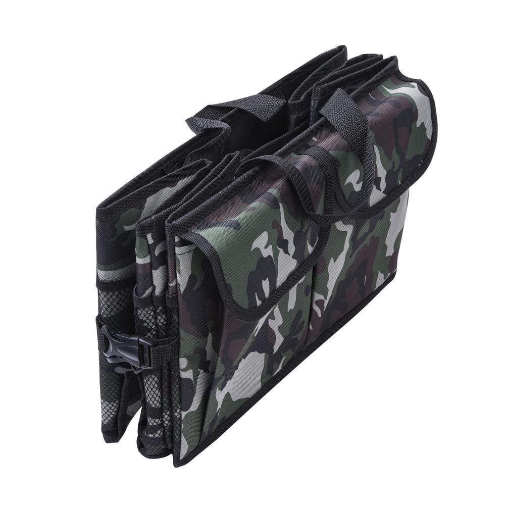 FH Group Polyester Expandable Camo Print Car Trunk Organizer DMFH1143CAMO