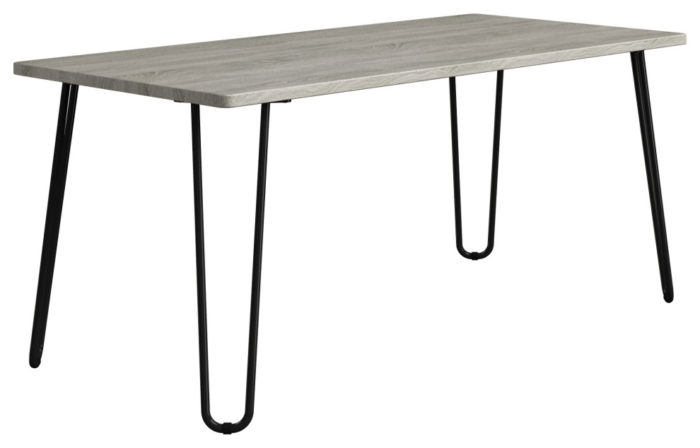 Small Coffee Table With Hairpin Legs Modern Industrial Style Side Table   Industrial   Coffee Tables   by Trademark Global  Houzz