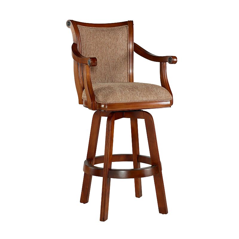 Linon Brandon Swivel Bar Stool