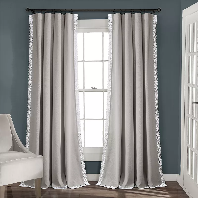 Lush Decor Rosalie Window Curtains Set