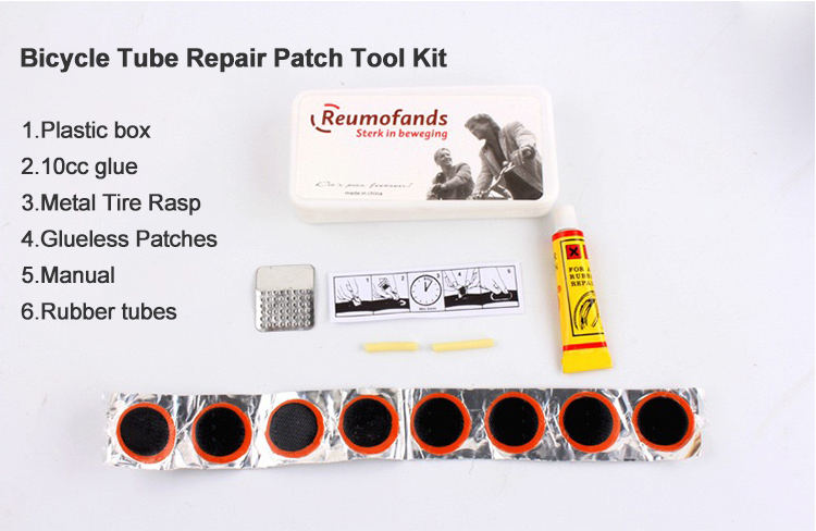 Professional 16 in 1 Bike Tool kit repair set Bicycle Tube Patch Repair Bag with Pump