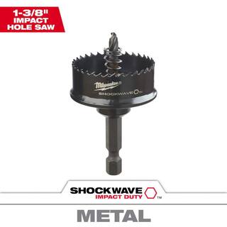 MW 1-38 in. SHOCKWAVE IMPACT DUTY Hole Saw 49-56-9830