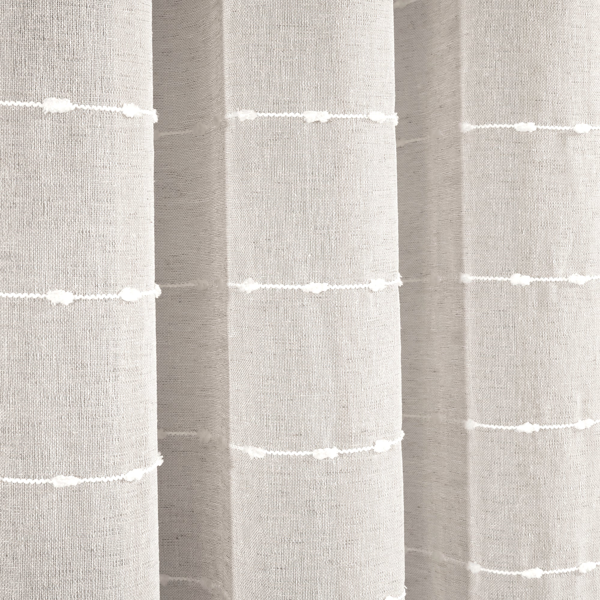 Farmhouse Textured Grommet Sheer Ultra Wide Window Curtain Panel