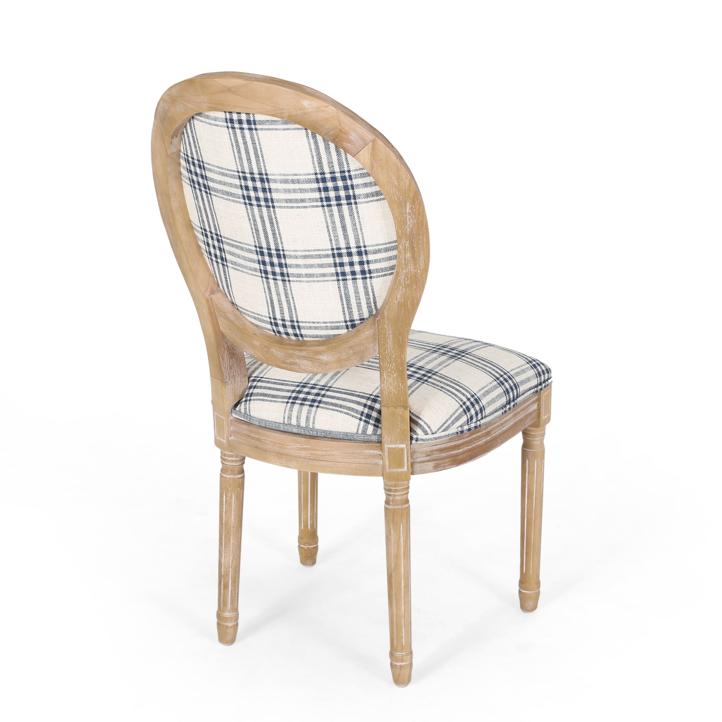 Lariya French Country Fabric Dining Chairs