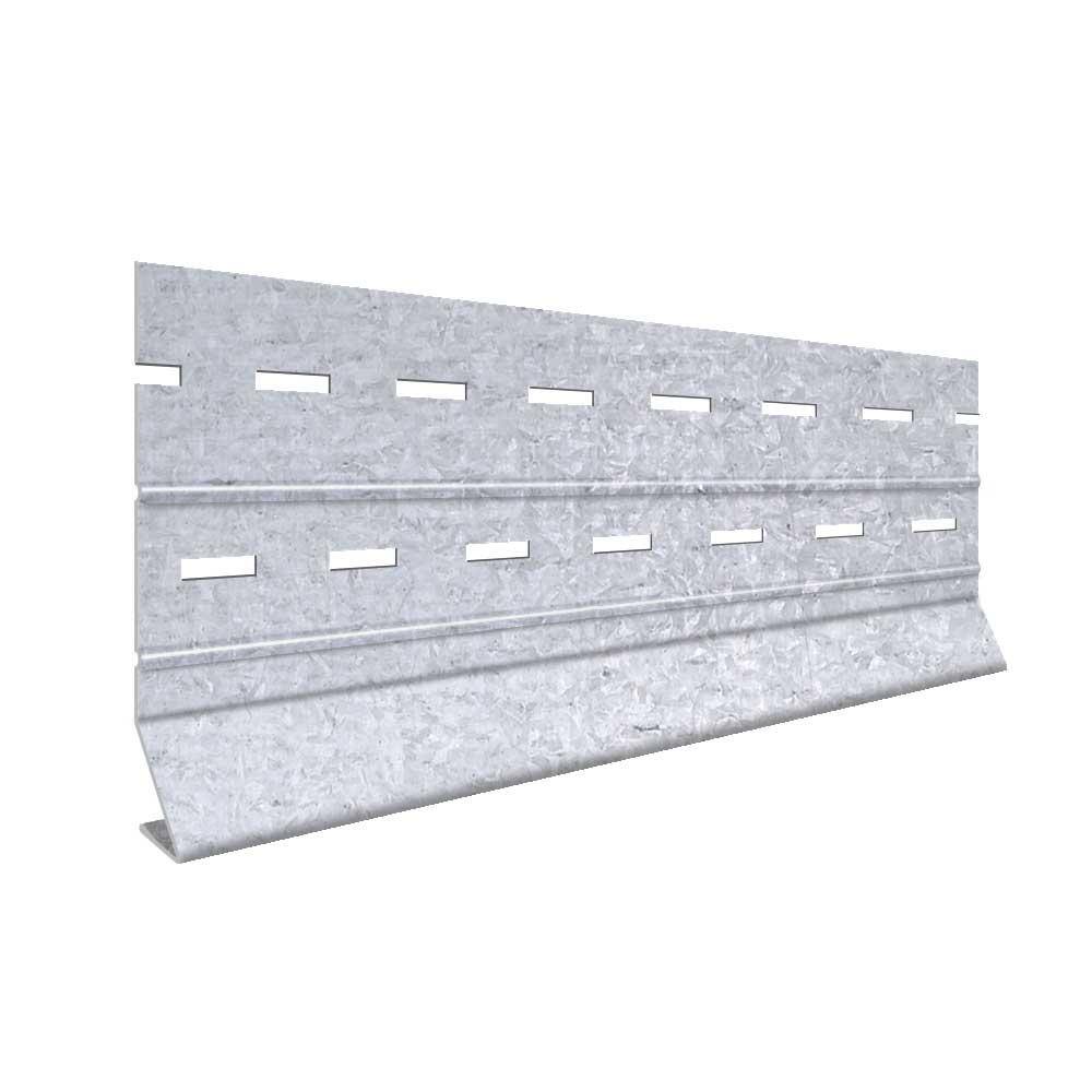 Gibraltar Building Products 3-12 in. x 10 ft. Galvanized Steel Starter Strip 3.5GSS