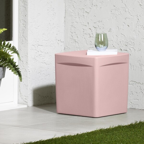 South Shore Dalya Square Outdoor Side Table