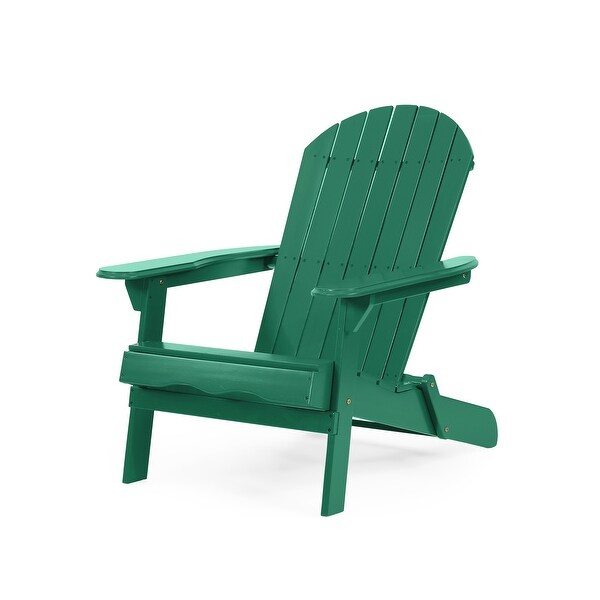 Hanlee Outdoor Rustic Acacia Wood Folding Adirondack Chair (Set of 2) by Christopher Knight Home