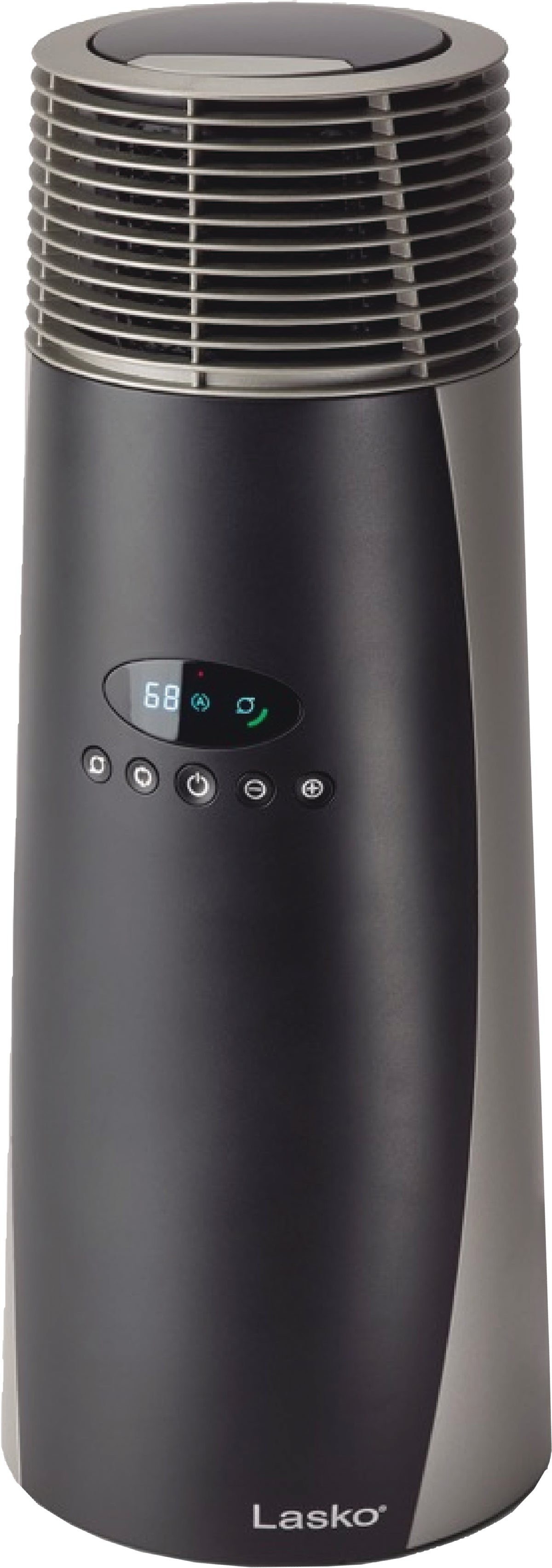 Lasko Full-Circle Ceramic Space Heater Black Gray 12.5A