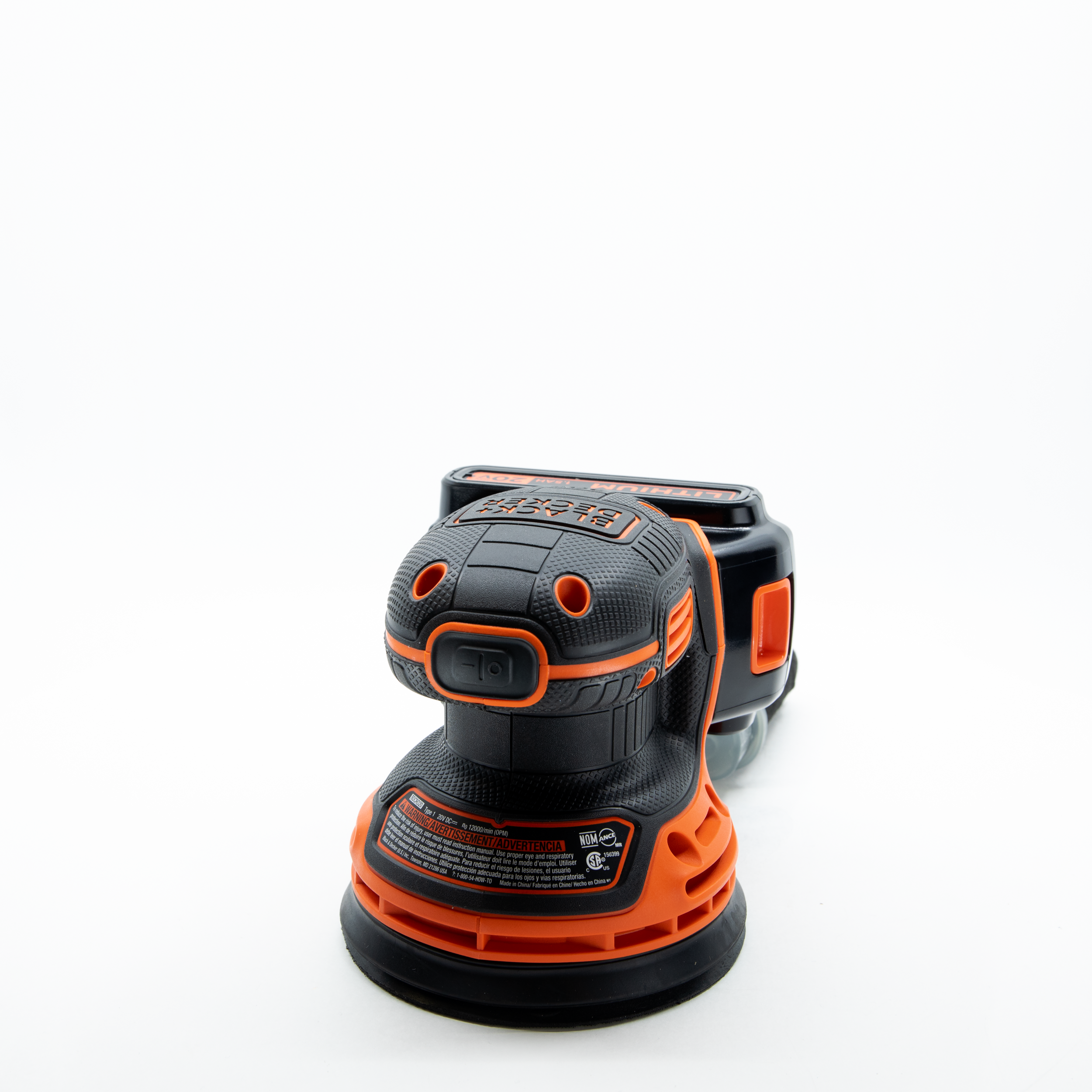 20V MAX* Random Orbital Sander, Cordless