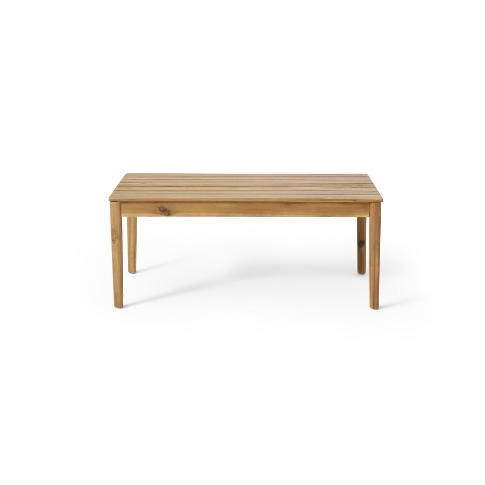 Bryan Outdoor Acacia Wood Coffee Table by Christopher Knight Home