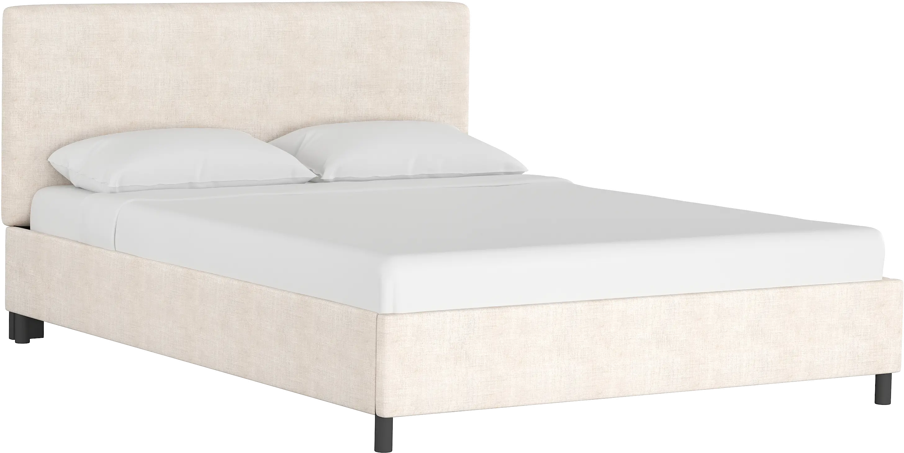 Brianna Ivory Twin Platform Bed - Skyline Furniture