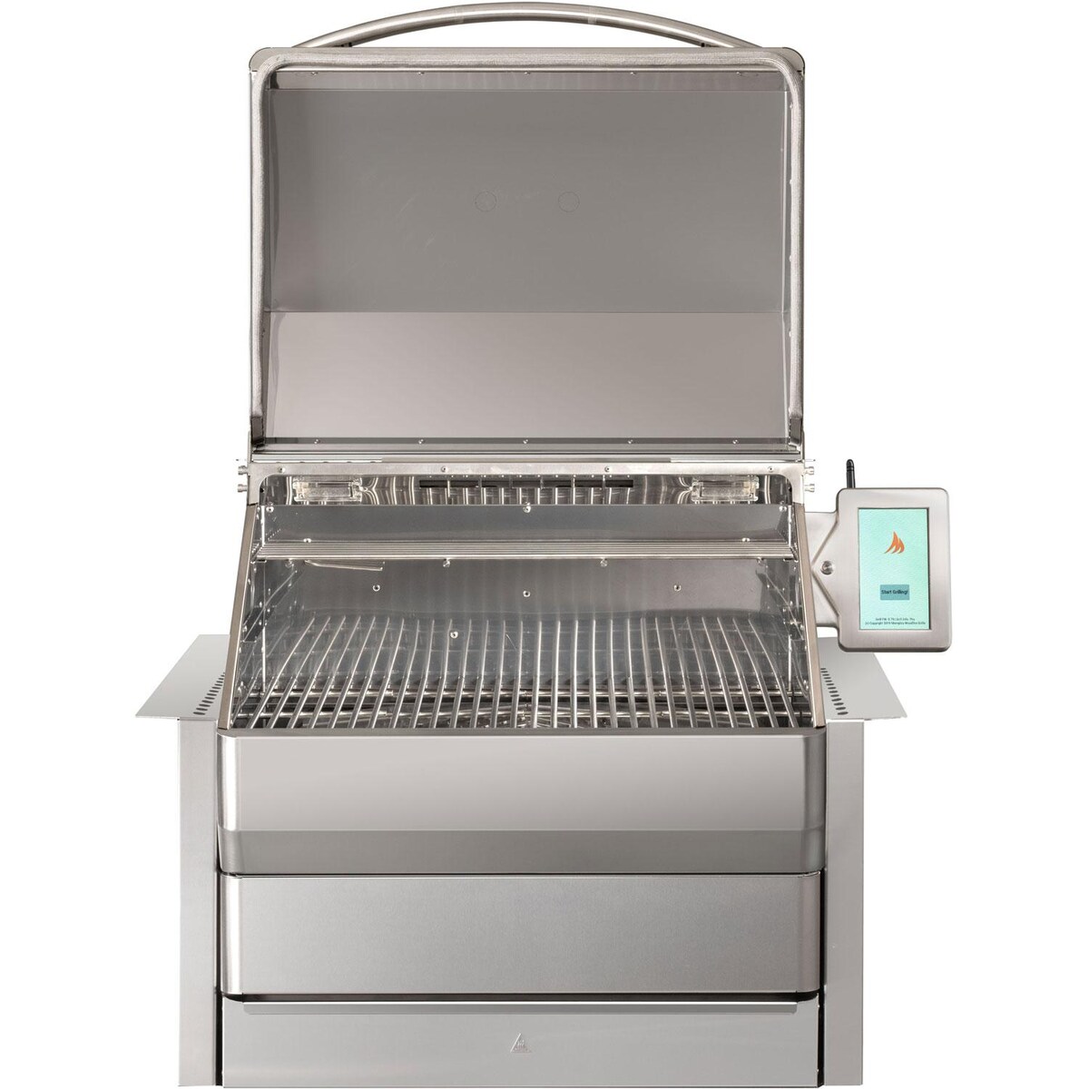 Memphis Grills Pro ITC3 Wi-Fi Controlled 28-Inch 304 Stainless Steel Built-In Pellet Grill