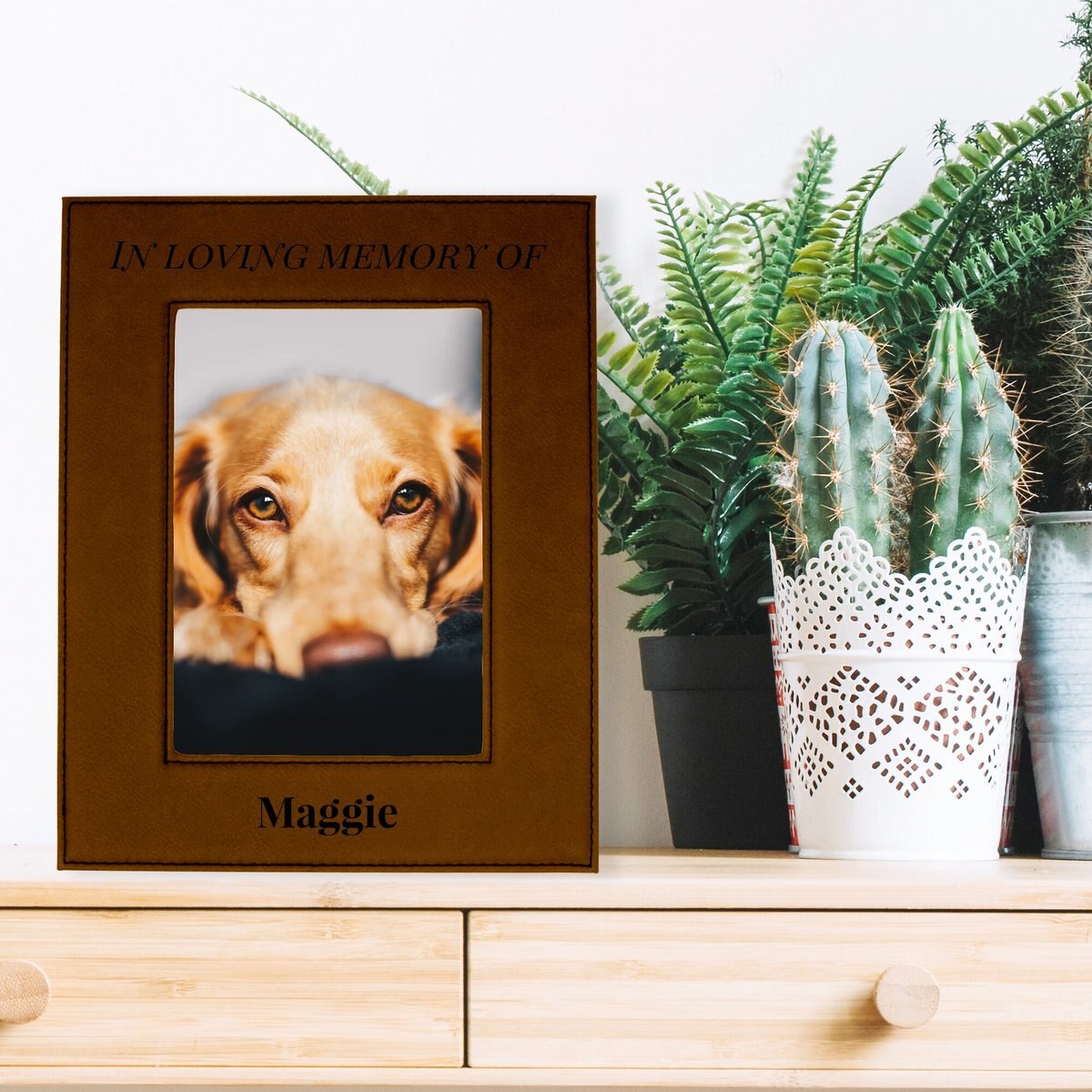 904 Custom Personalized In Loving Memory Pet Memorial Picture Frame