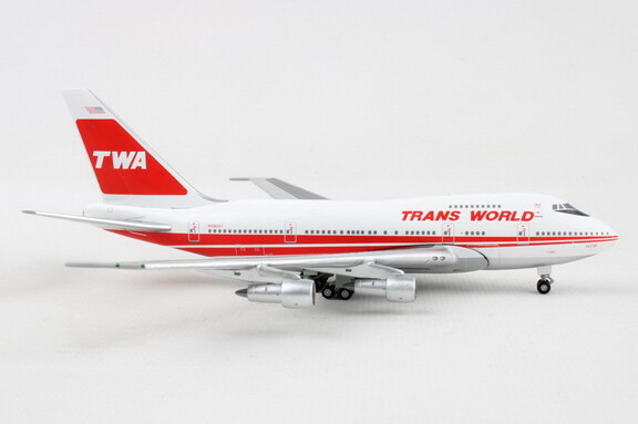 GeminiJets GJ1495 Gemini Twa 747Sp 1/400 Reg N5820...