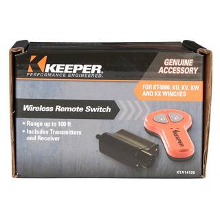 Keeper Wireless Remote Switch for All Keeper KW Series Winches and KT4000 Winch KTA14126-1