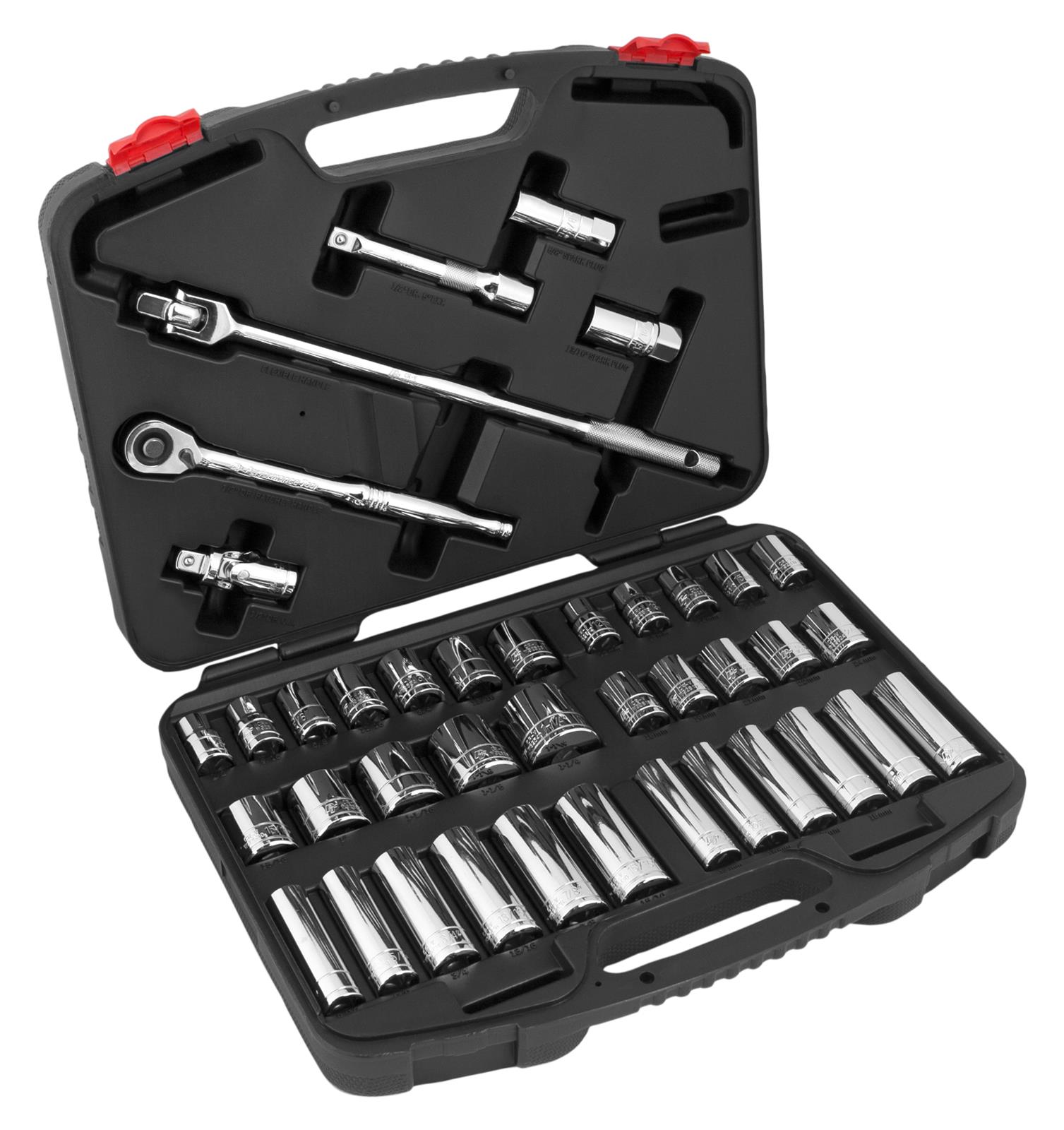 Performance Tool W32905 Performance Tool 40-Piece 1/2 in. Drive Mechanics Tool Sets