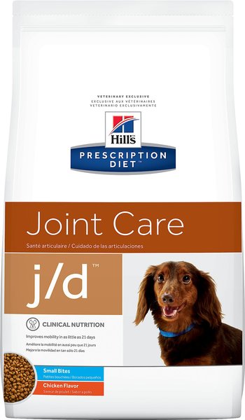 Hill's Prescription Diet j/d Joint Care Small Bites Chicken Flavor Dry Dog Food