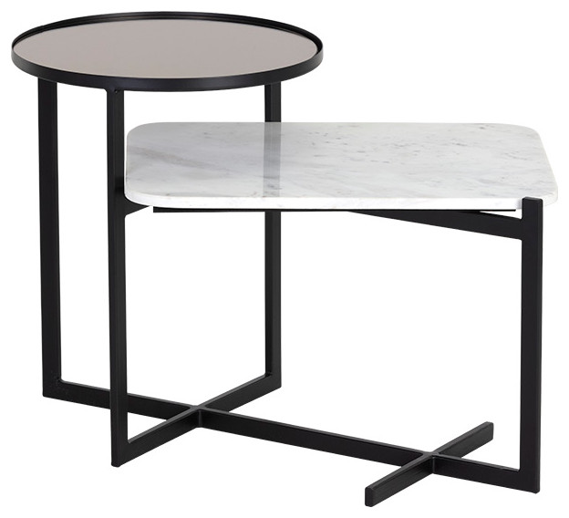 Rivas End Table   Transitional   Side Tables And End Tables   by Sunpan Modern Home  Houzz