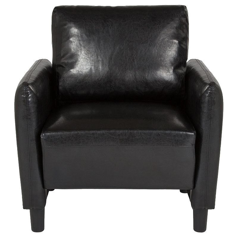 Flash Furniture Candler Park Faux Leather Upholstered Arm Chair