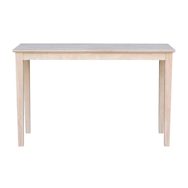 Shaker Table Unfinished International Concepts